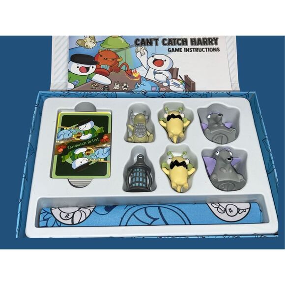 Can't Catch Harry Card Game The Odd 1s Out Original Game Complete - Picture 5 of 6